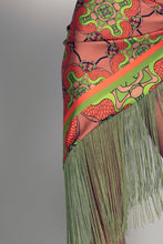 Load image into Gallery viewer, Terracotta Satin Fringe Sarong