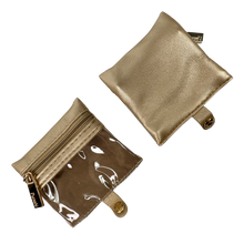 Load image into Gallery viewer, Gold Lighted Mirror Case