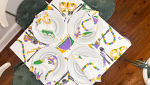 Load image into Gallery viewer, Mardi Gras Float Tablecloth (120*60)