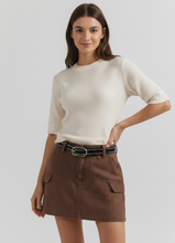 Load image into Gallery viewer, Stud Lined Suede Belt