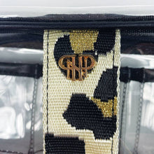 Load image into Gallery viewer, Bombshell Makeup Case - Gold Leopard