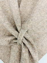 Load image into Gallery viewer, Cashmere-Blend Knit Triangle Scarf