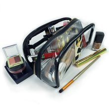 Load image into Gallery viewer, Bombshell Makeup Case - Gold Leopard