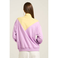 Load image into Gallery viewer, Bold Color block Button Up Pullover