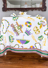 Load image into Gallery viewer, Mardi Gras Float Tablecloth (120*60)