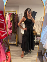 Load image into Gallery viewer, Black One Shoulder Dress