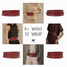 Load image into Gallery viewer, Obi Wrap Genuine Leather Belt