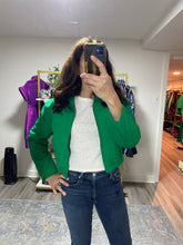 Load image into Gallery viewer, Green Quilted Nylon Puffer Jacket
