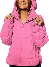 Load image into Gallery viewer, Lightweight Pullover Puffer Quilted jacket
