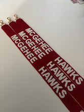 Load image into Gallery viewer, MCGEHEE HAWKS purse strap
