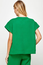 Load image into Gallery viewer, Green Short Sleeve Sweatshirt
