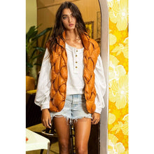 Load image into Gallery viewer, Down puffer Vest with Stand up Collar
