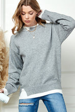 Load image into Gallery viewer, Grey Long Sleeve Sweater
