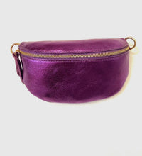 Load image into Gallery viewer, Metallic Fanny Pack/Cross Body
