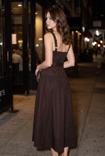 Load image into Gallery viewer, Belted Zip Front Midi Dress
