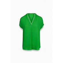 Load image into Gallery viewer, Whipstitch Drop Shoulder Regular Blouse
