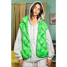 Load image into Gallery viewer, Down puffer Vest with Stand up Collar
