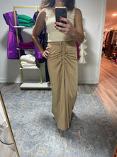 Load image into Gallery viewer, Champagne Satin Skirt
