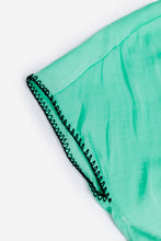 Load image into Gallery viewer, Whipstitch Drop Shoulder Regular Blouse
