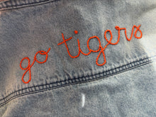 Load image into Gallery viewer, Custom Cropped Denim Button Front Shirt/shacket
