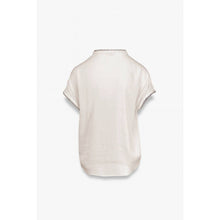 Load image into Gallery viewer, Whipstitch Drop Shoulder Regular Blouse
