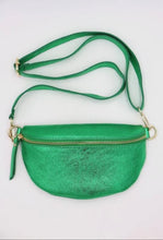 Load image into Gallery viewer, Metallic Fanny Pack/Cross Body
