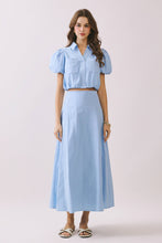 Load image into Gallery viewer, Contrasting Stitch Detail Maxi Skirt (matching top available too)
