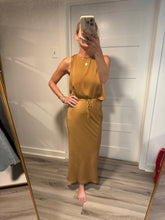 Load image into Gallery viewer, Toffee Bias Cut Maxi Skirt
