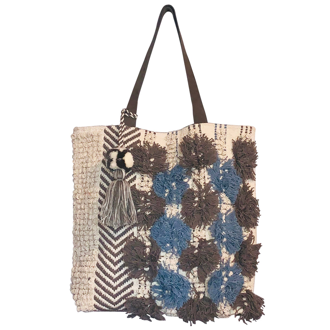 Shaggy Squares beach Tote Bag