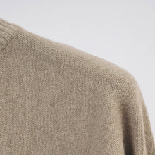 Load image into Gallery viewer, Oversized turtleneck knit sweater with front detail
