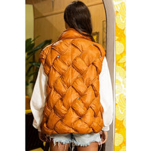 Load image into Gallery viewer, Down puffer Vest with Stand up Collar
