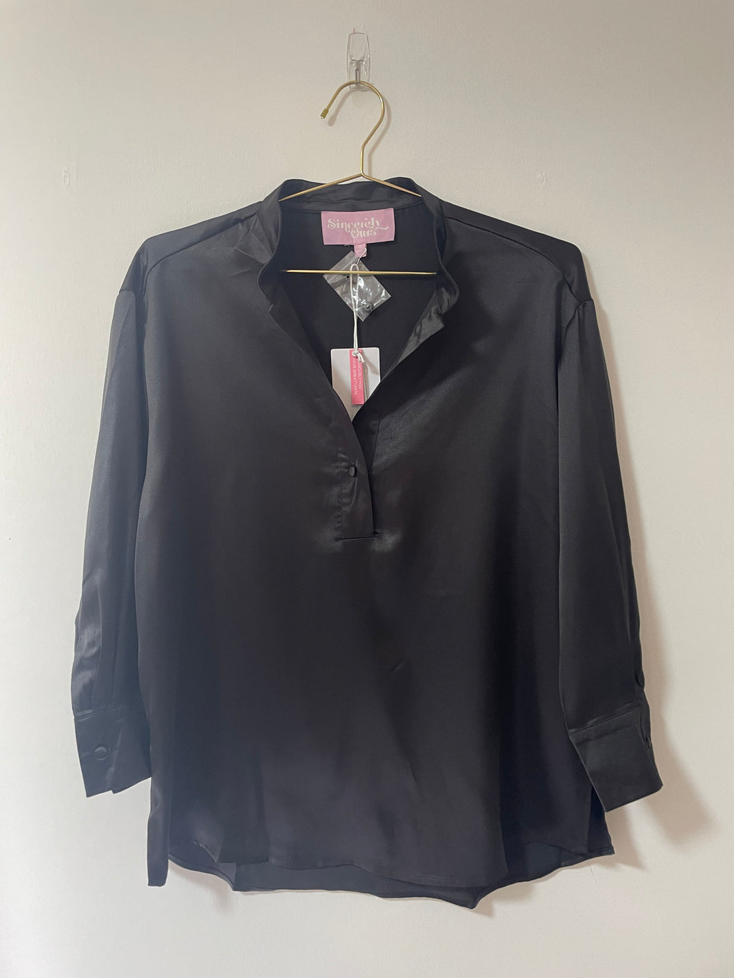 Black Long Sleeve Blouse