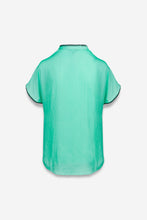 Load image into Gallery viewer, Whipstitch Drop Shoulder Regular Blouse
