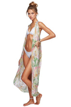 Load image into Gallery viewer, Free Spirit Multi Wear Coverup Vintage Vacation Print
