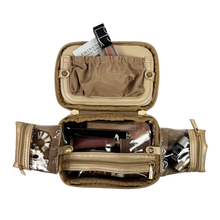 Load image into Gallery viewer, Gold Lighted Mirror Case
