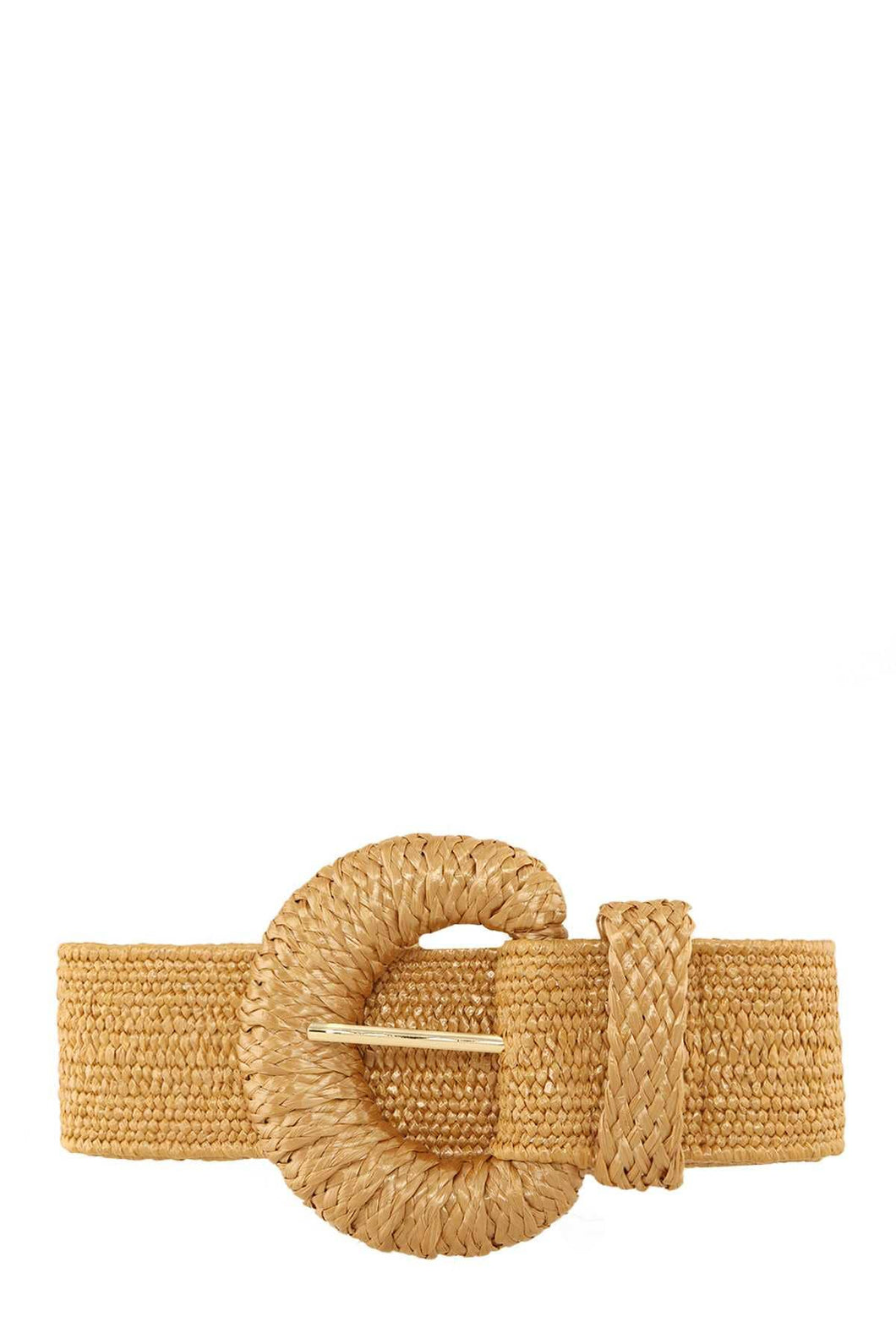 Half moon belt with stretch