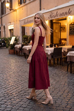 Load image into Gallery viewer, Belted Zip Front Midi Dress
