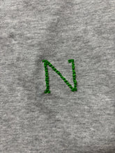 Load image into Gallery viewer, Grey Pleated Shoulder with Newman N
