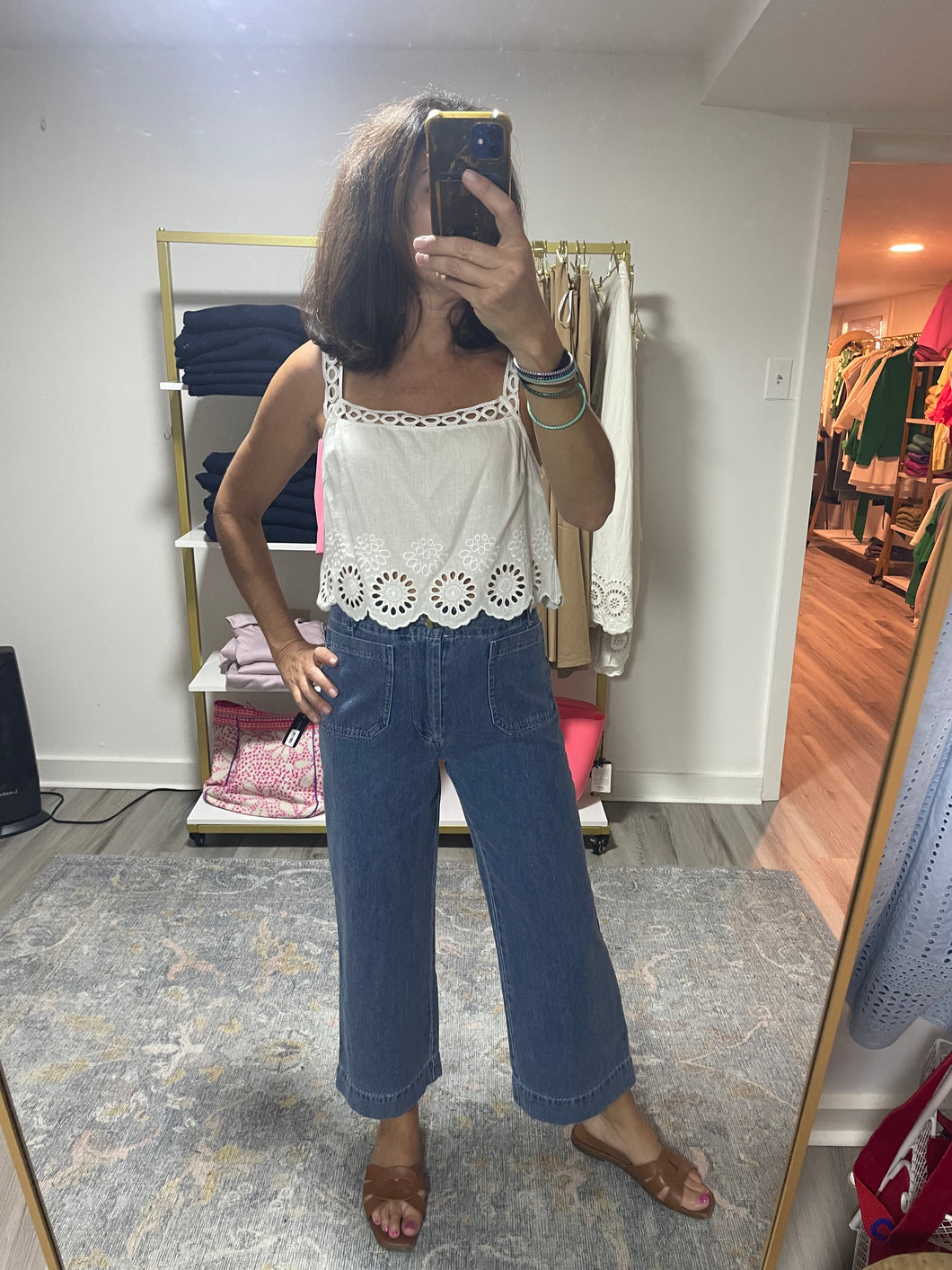 Classic Cropped denim