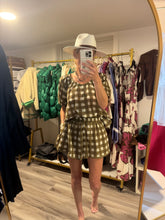 Load image into Gallery viewer, Painted Gingham Frances Top
