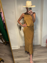 Load image into Gallery viewer, Toffee Bias Cut Maxi Skirt
