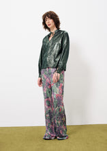 Load image into Gallery viewer, Green Metallic Blouse
