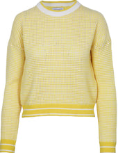 Load image into Gallery viewer, Yellow Knit Long Sleeve Summer Sweater
