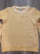 Load image into Gallery viewer, Yellow Knit Long Sleeve Summer Sweater
