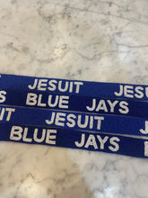 Load image into Gallery viewer, JESUIT and BLUE JAYS beaded purse strap
