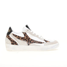 Load image into Gallery viewer, AS98 Leopard and White Sneaker
