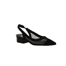 Load image into Gallery viewer, Black Mesh Slingback
