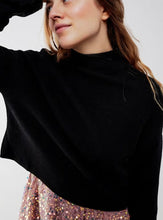 Load image into Gallery viewer, Black Roll Neck Sweater
