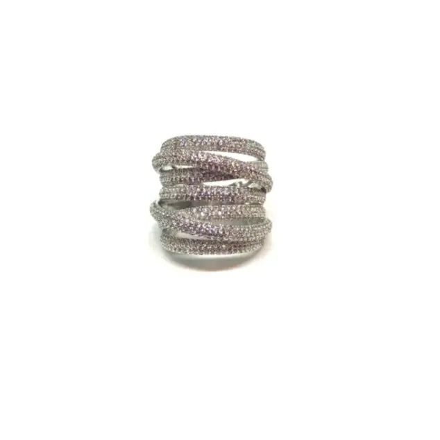 Silver Twisted Ring