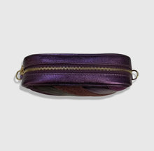 Load image into Gallery viewer, Festive Striped Leather Crossbody
